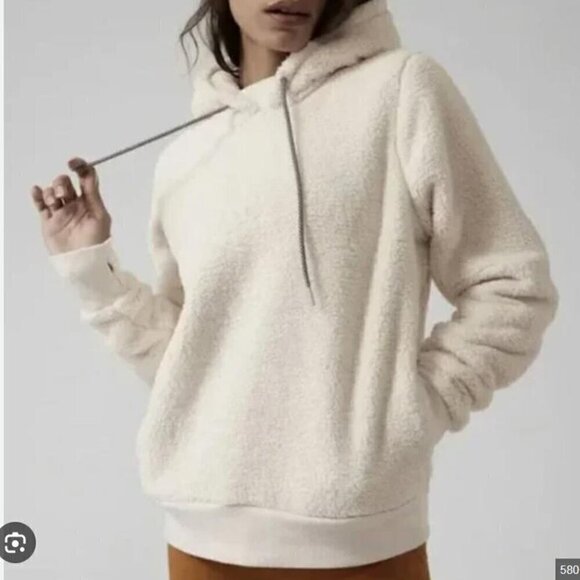 Athleta Tugga Sherpa Hoodie - Size Medium - Picture 1 of 6